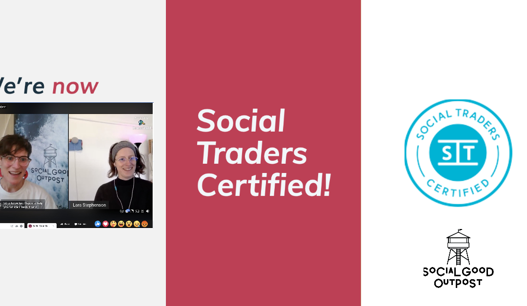 We are Social Traders certified!